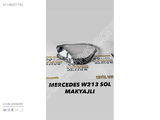 MERCEDES W213 MAKYAJLI SOL FAR CAMI