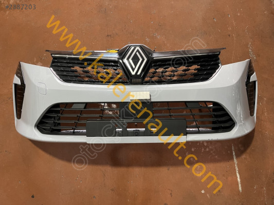 Renault Clio 5 Faz PH 2 Ön Tampon (Kaya Gri)