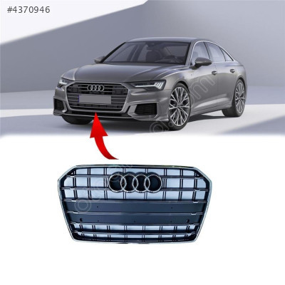 4G0853651AE AUDİ A6 2015-2018 ÖN PANJUR KROMLU PİANO BLACK