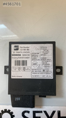 1L0959800 seat ibiza 1999 immobilizer beyni