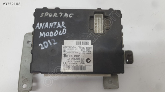 kia sportage 2012 keyless-anahtarsız giriş modülü/beyni-son fiyat