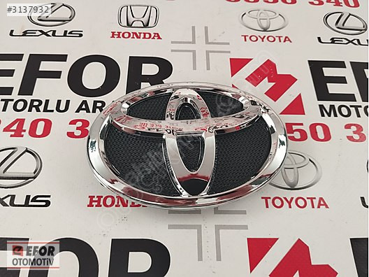 TOYOTA COROLLA SIFIR ORJ PANJUR AMBLEMİ 07-12 OEM NO:75301-12380