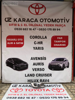 VOLVO S60 XENON ÇIKMA ORJINAL SAĞ ÖN FAR