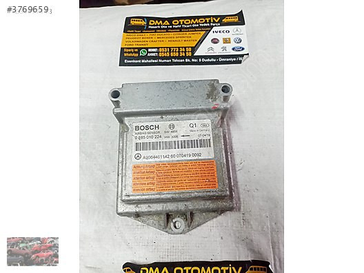MERCEDES W906 SPRINTER AIRBAG BEYNİ 9069005701 0285010224