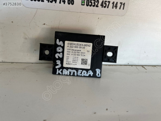 MERCEDES W205 KAMERA BEYNİ HATASIZ MONTECAR A22209000995