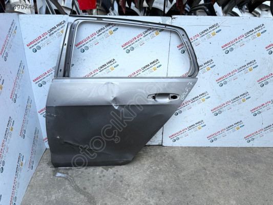Volksvagen golf 7 sol arka çıkma kapı (az hasarlı)