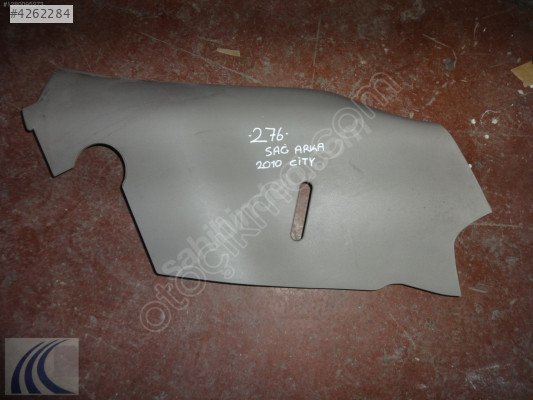 HONDA CITY 2010 ÇIKMA SAĞ ARKA ALT DİREK PLASTİĞİ