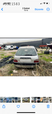 Citroen Saxo  arka bagaj kapağı