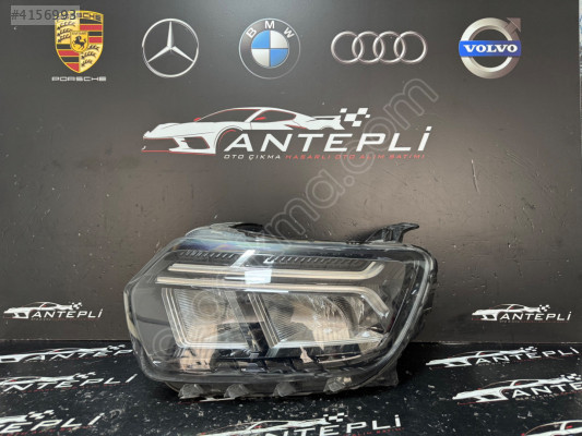 DACİA DUSTER SOL ÖN FAR FUL LED ÇIKMA ORİJİNAL