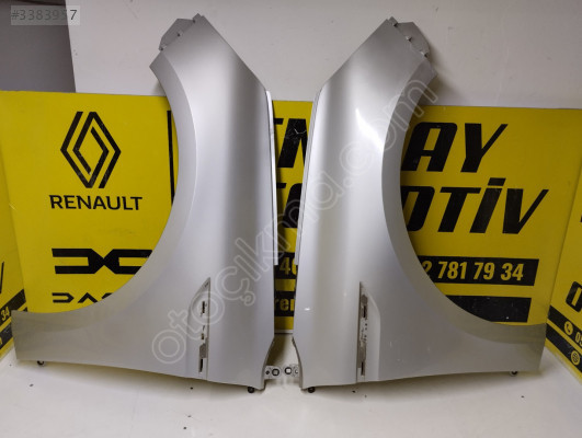 RENAULT MEGANE 4 SAĞ SOL ÖN ÇAMURLUK GRİ ORJ RENKAY OTO KOCAELİ