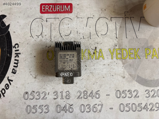 A0255453332 MERCEDES VANEO Orijinal Çıkma Fan Beyni