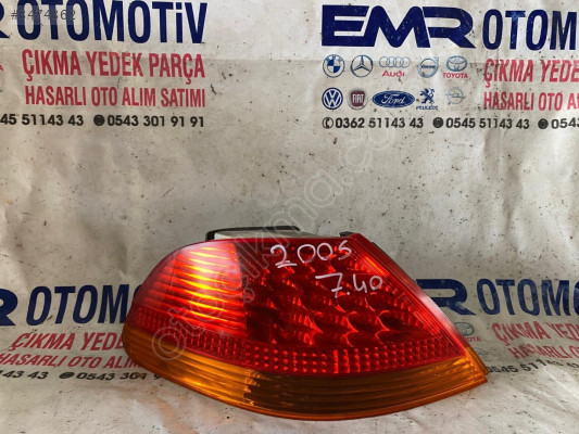 2005 BMW 7.40 E65 kasa sol arka stop EMR OTOMATİV