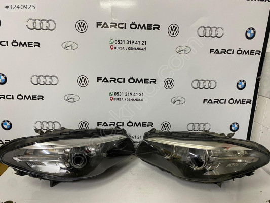 BMW F10 MAKYAJLI ÖN SAĞ SOL FAR ORJİNAL HATASİZ