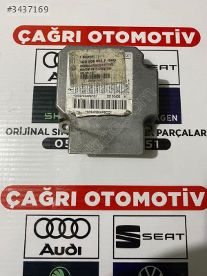 VW SKODA GOLF-5  POLO AİRBAG BEYNİ ORİJİNAL 1C0909605F