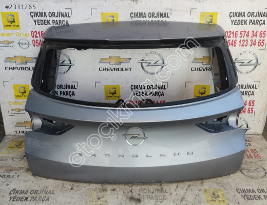 OPEL GRANDLAND X BAGAJ KAPAĞI ÇIKMA SÖKME YEDEK PARÇA