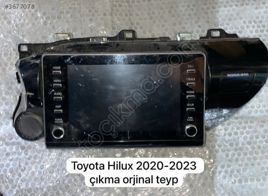 TOYOTA HİLUX 2020-2023 ÇIKMA ORJİNAL TEYP