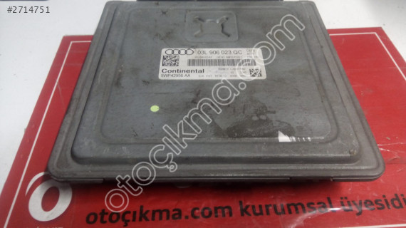 Audi A1 A3 1.6 TDI Motor Beyni 03L906023QC - 5WP42956AA