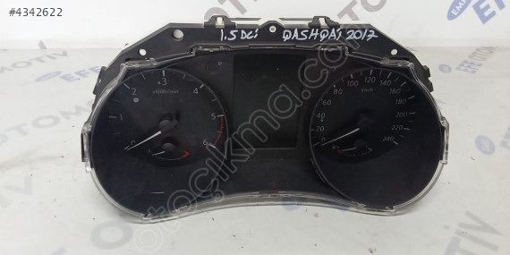 nissan qashqai 2017 1.5 gösterge/km saati (son fiyat)