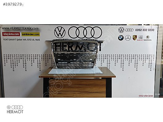 OEM 8P48536511QP AUDI A3 ÖN PANJUR NİKELAJ ÇERÇEVELİ (SIFIR)