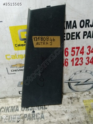 OPEL ASTRA J İÇ DİREK KAPLAMASI  ÇIKMA SÖKME YEDEK PARÇA