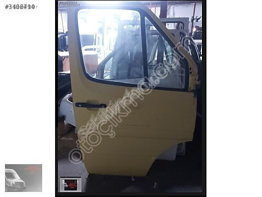 Volkswagen LT35 sağ ön kapı kelebek camı