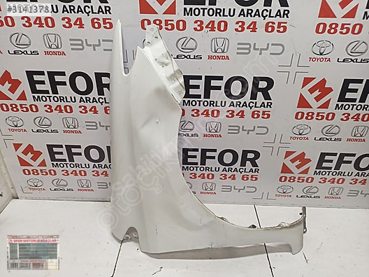 TOYOTA AURİS SAĞ ÖN ÇAMURLUK ÇIKMA ORİJİNAL PARÇA 2013-2018