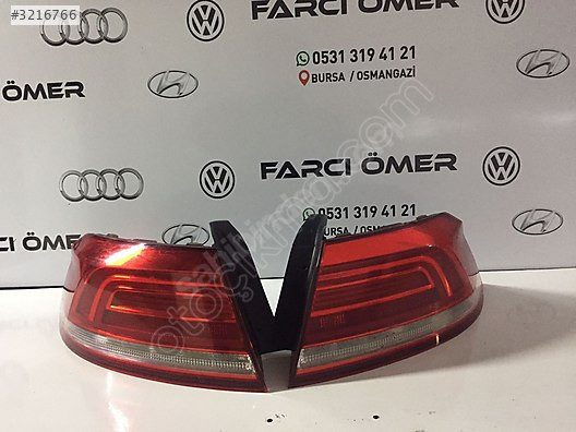 VOLKSWAGEN PASSAT B8 SAĞ SOL DIŞ STOP SÖKME HATASIZ