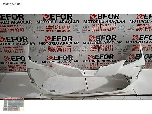 TOYOTA COROLLA ÖN TAMPON ÇIKMA ORJİNAL YEDEK PARÇA 19-24