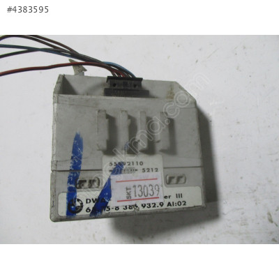 BMW E39 E38 Alarm Modülü 65.75-8386932.9 55892110