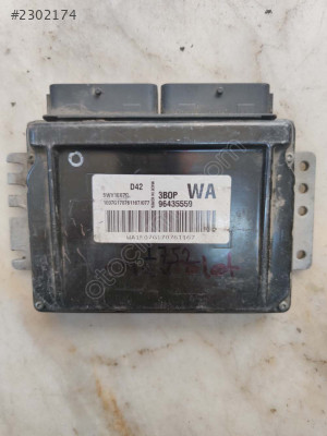 Chevrolet Aveo Kalos 1.2 Motor Beyni 96435559 - 5WY1E07G