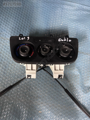 2019 doblo klima kontrol paneli