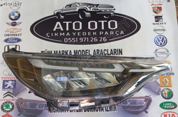 YENİ TRANSİT CUSTOM ORJİNAL ÇIKMA SAĞ FAR