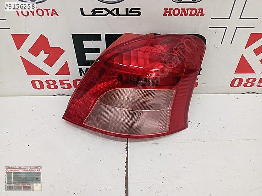 TOYOTA YARİS SIFIR DEPO SAĞ ARKA STOP OEM:81551-0D110