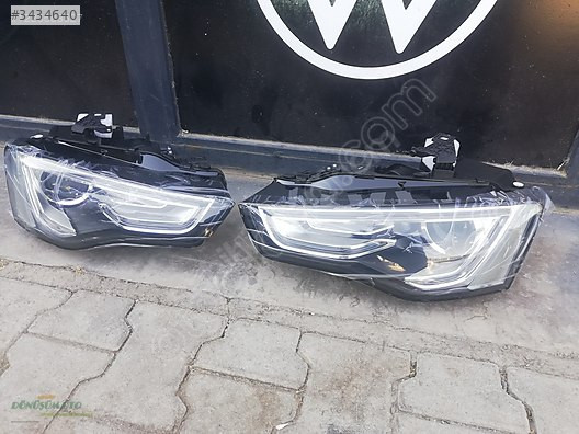 AUDİ A5 MAKYAJLI SIFIR DOLU SAĞ SOL FAR 2012 - 2015