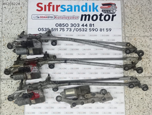 4l1955119A AUDİ Q7 QATTRO ÇIKMA SİLECEK MOTORU KOLSUZ