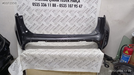 TOYOTA YARİS CROSS 2022 2023 2024 ARKA TAMPON ÇIKMA ORJİNAL