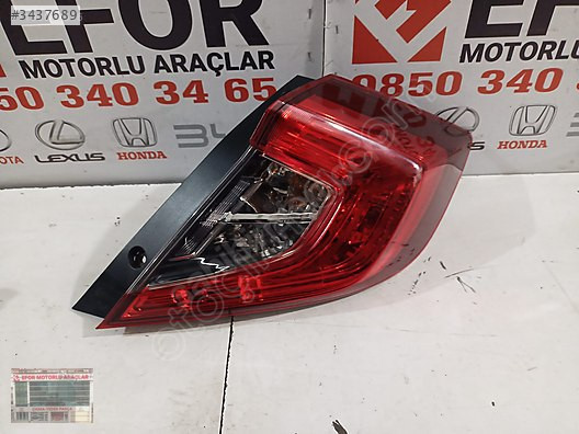 HONDA CİVİC FC5 ORJİNAL ÇIKMA SAĞ ARKA STOP 22-24