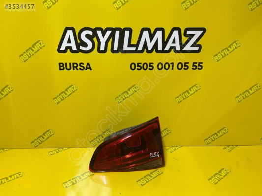 VOLKSWAGEN  GOLF 7 SAĞ İÇ STOP  ( ORJİNAL) BURSA FAR