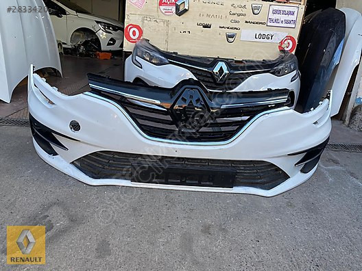 RENAULT MEGAN 4 FAZ 2 ÇIKMA ORJİNAL ÖN TAMPON DOLU VE DİĞER PARÇ