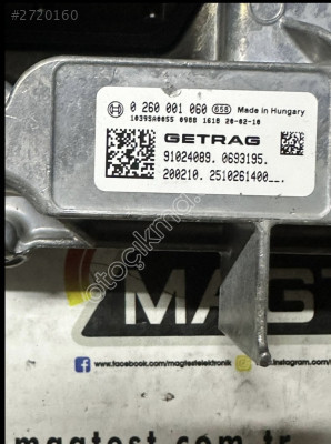 RENAULT CLİO 1.3 TCE 5 V 310321706R 0260001060 310321994R