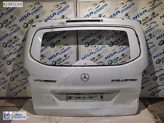 MERCEDES VİTO W447 KASA ARKA BAGAJ KAPAĞI ORJ ÇIKMA A4477404000