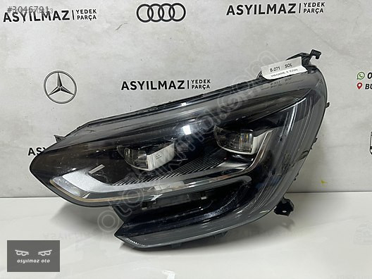 MEGANE 4 İCON SOL FAR ORJİNAL 260605103R