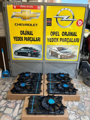 Opel insignia b fan set sıfır 84216861 84702876