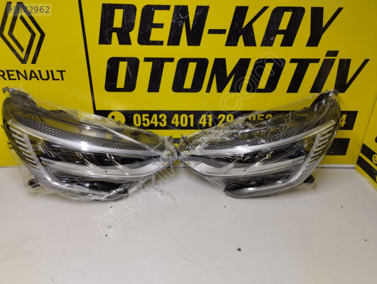 260602681R 260103060R RENAULT MEGANE 4 İKON SAĞ SOL FAR ORJ ÇIKMA