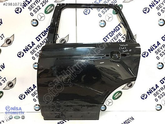 RANGE ROVER VOGUE L405 KASA SOL ARKA KAPI ORJ ÇIKMA