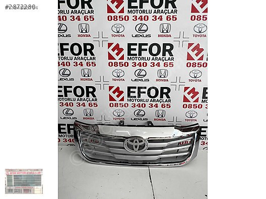 TOYOTA HİLUX ÖN PANJUR ÇIKMA ORJİNAL YEDEK PARÇA