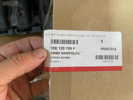 VOLKSWAGEN PASSAT EMME MANİFOLDU ORJİNAL 05E129709F