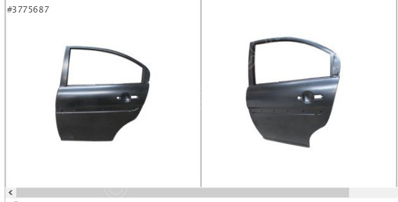 ERA SOL ARKA KAPI 77003-1E010 YILDIZ HYUNDAİ ACCENT ERA SOL KAPI