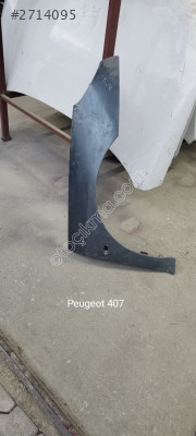Peugeot 407 çıkma sağ ön çamurluk