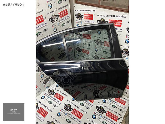 BMW F10 SİYAH SAĞ ARKA KAPI BOYASIZ BOYA KOD 668